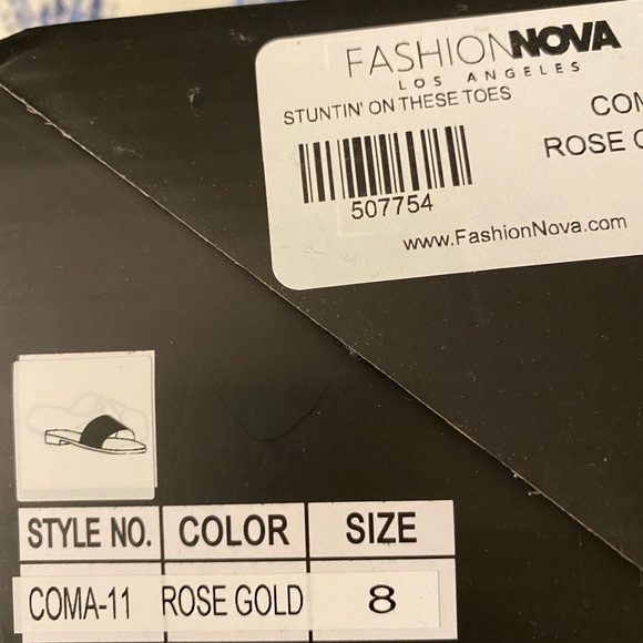 Rose Gold Sandals 💛 - Picture 2 of 4